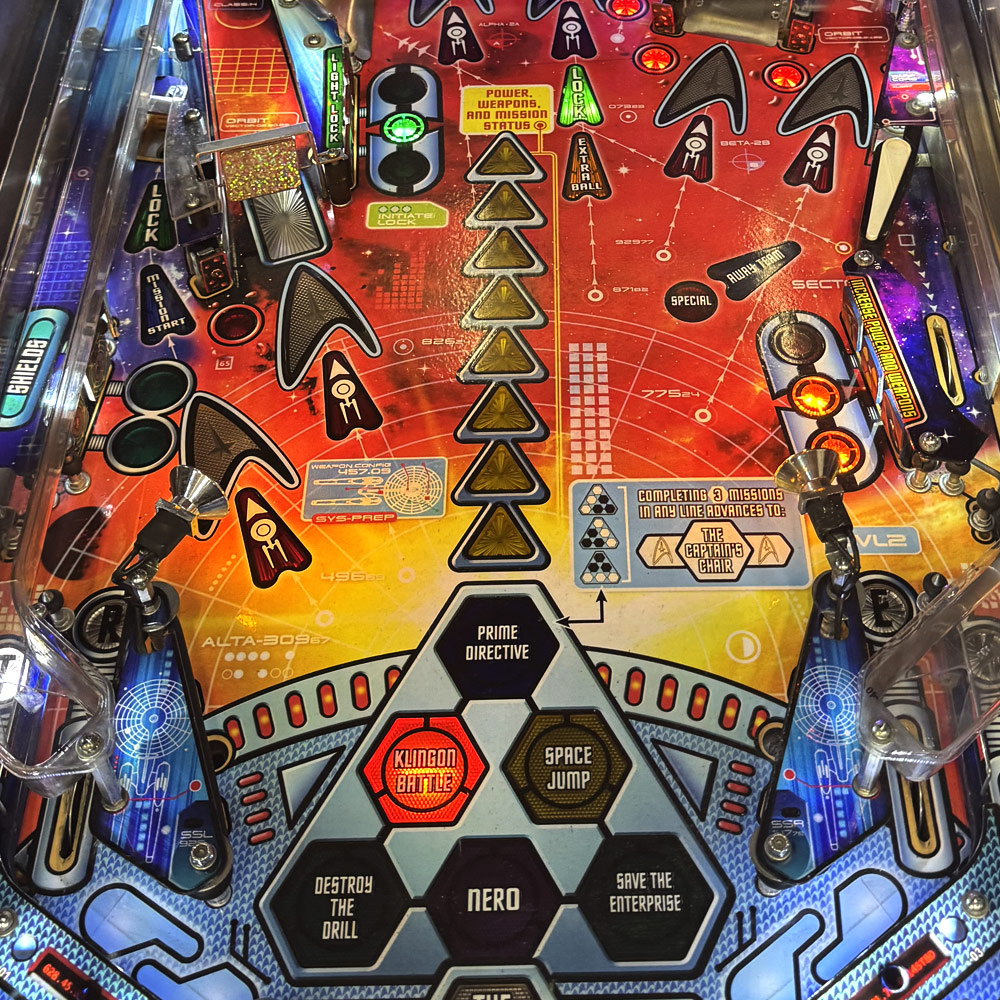 Star Trek Pro flipperi